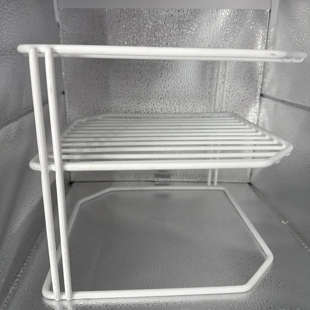 Corner Shelves Cupboard White 3 levels 9”x8” - Picture 1 of 3